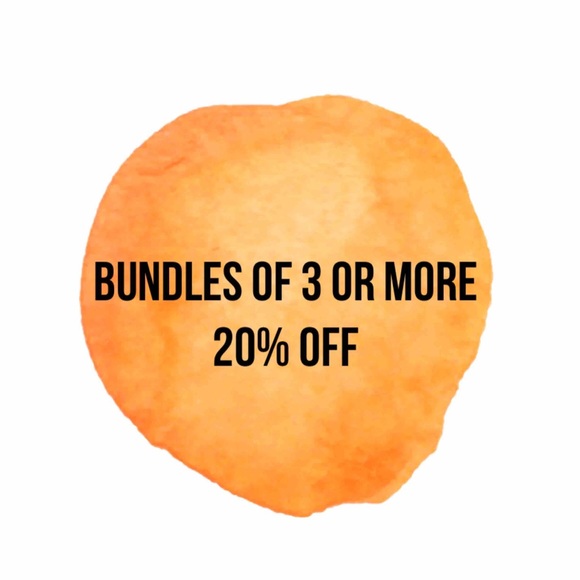 Bundle 3 items (or more) & automatically save 20%! - Picture 1 of 1